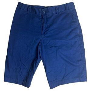 Polo Ralph Lauren Boys Size 18 Shorts Navy Blue Chino Classic Fit Cotton Blend